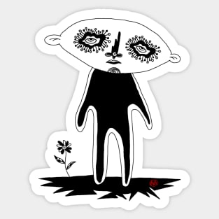 Flower boy Sticker